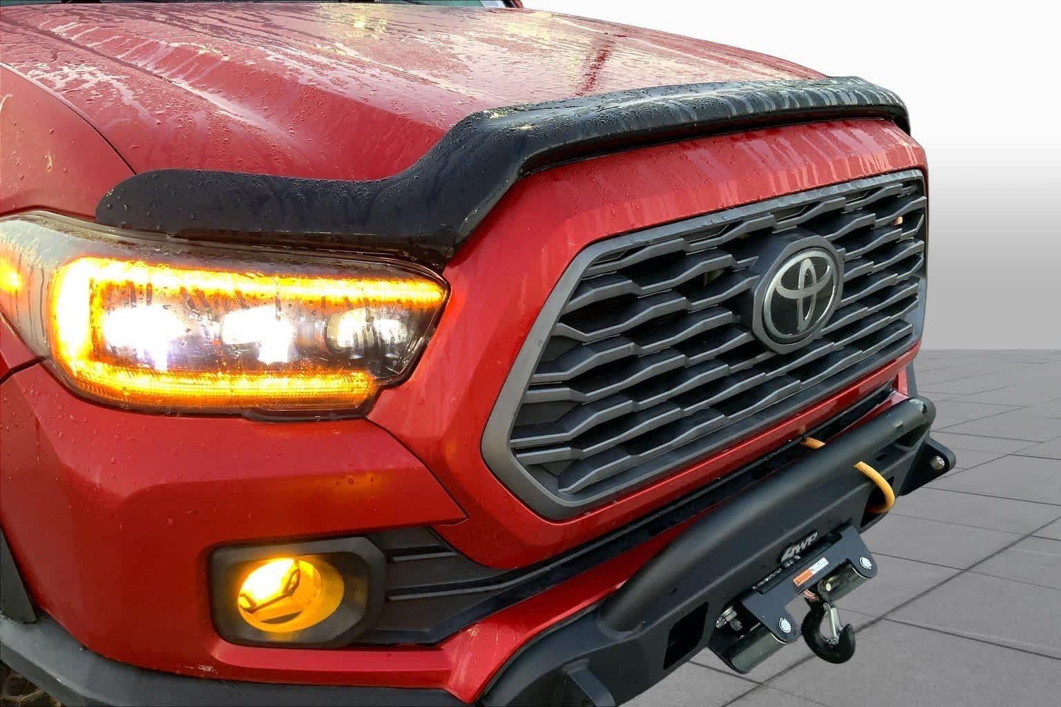 Used 2022 Barcelona Red Metallic Toyota TRD Off Road image 28