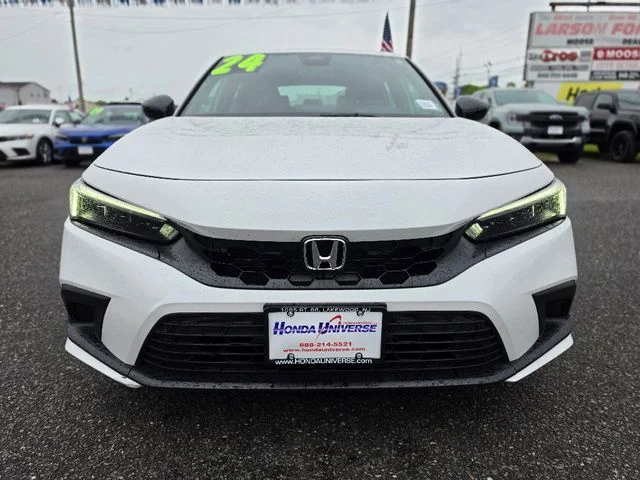 Used 2024 Platinum White Pearl Honda Sport image 8