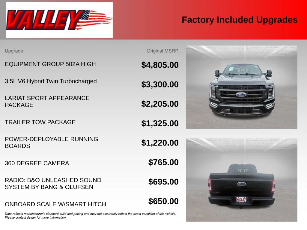 Used 2023 Black Ford Lariat image 6