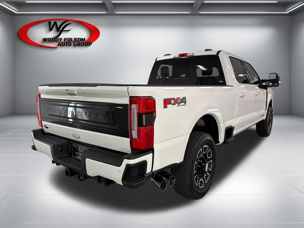 New 2026 Star White Metallic Tri-Coat Ford F-250® Platinum® image 6