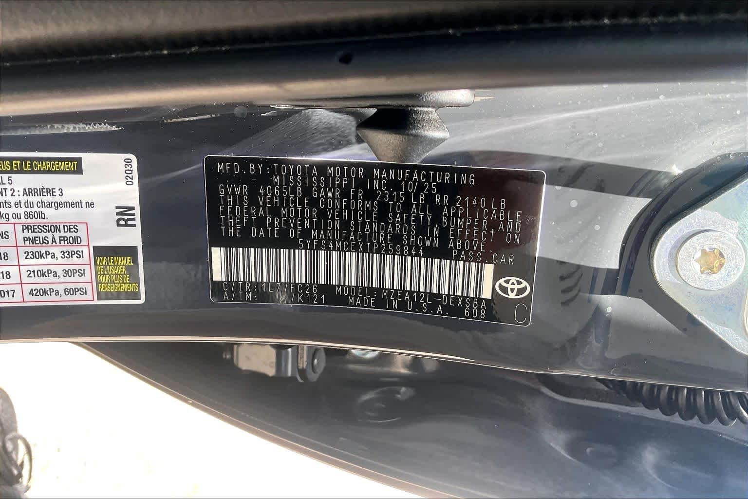 Used 2026 Underground Toyota SE image 34