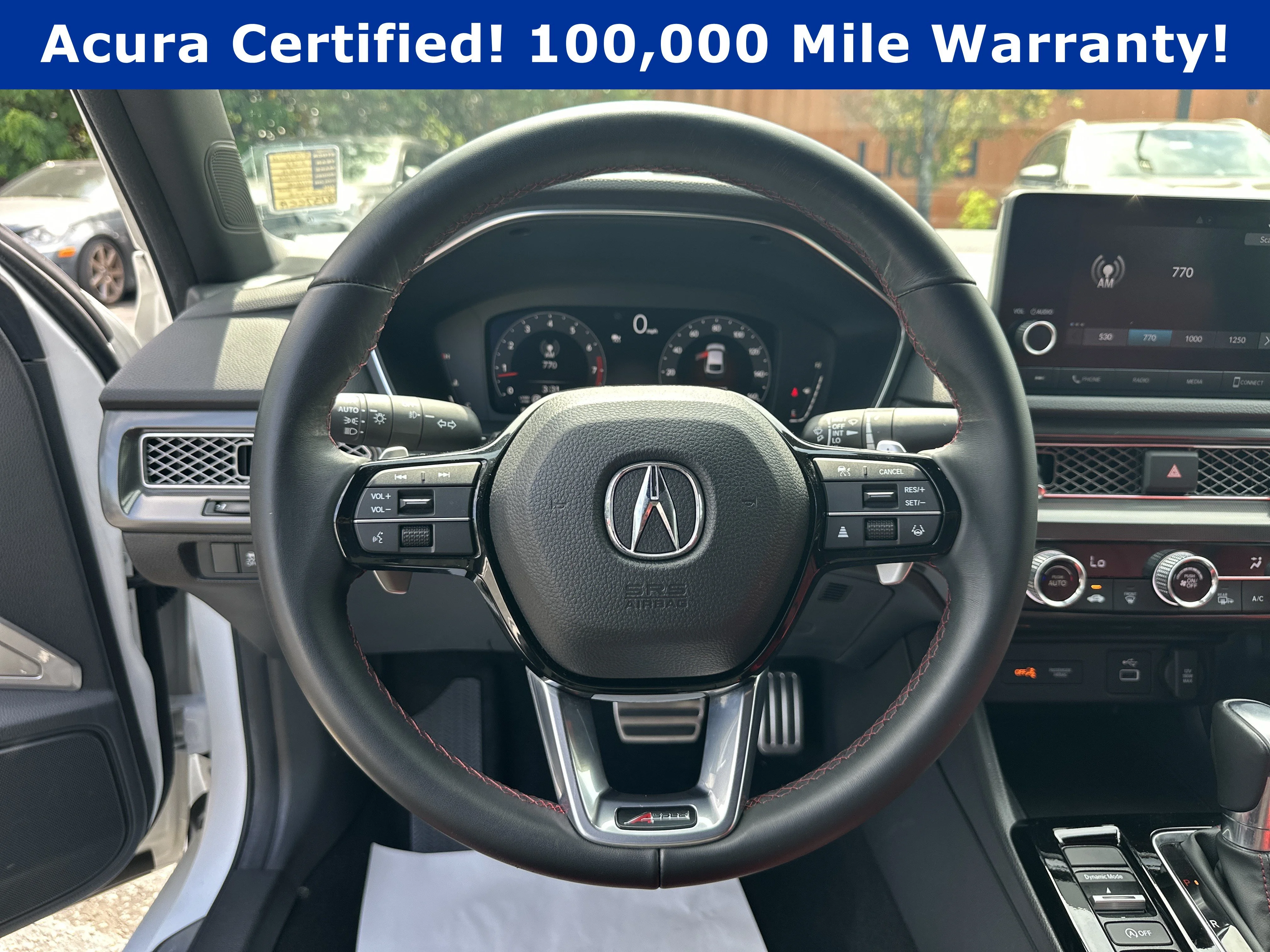 Certified Used 2024 Platinum White Pearl Acura A-SPEC image 25
