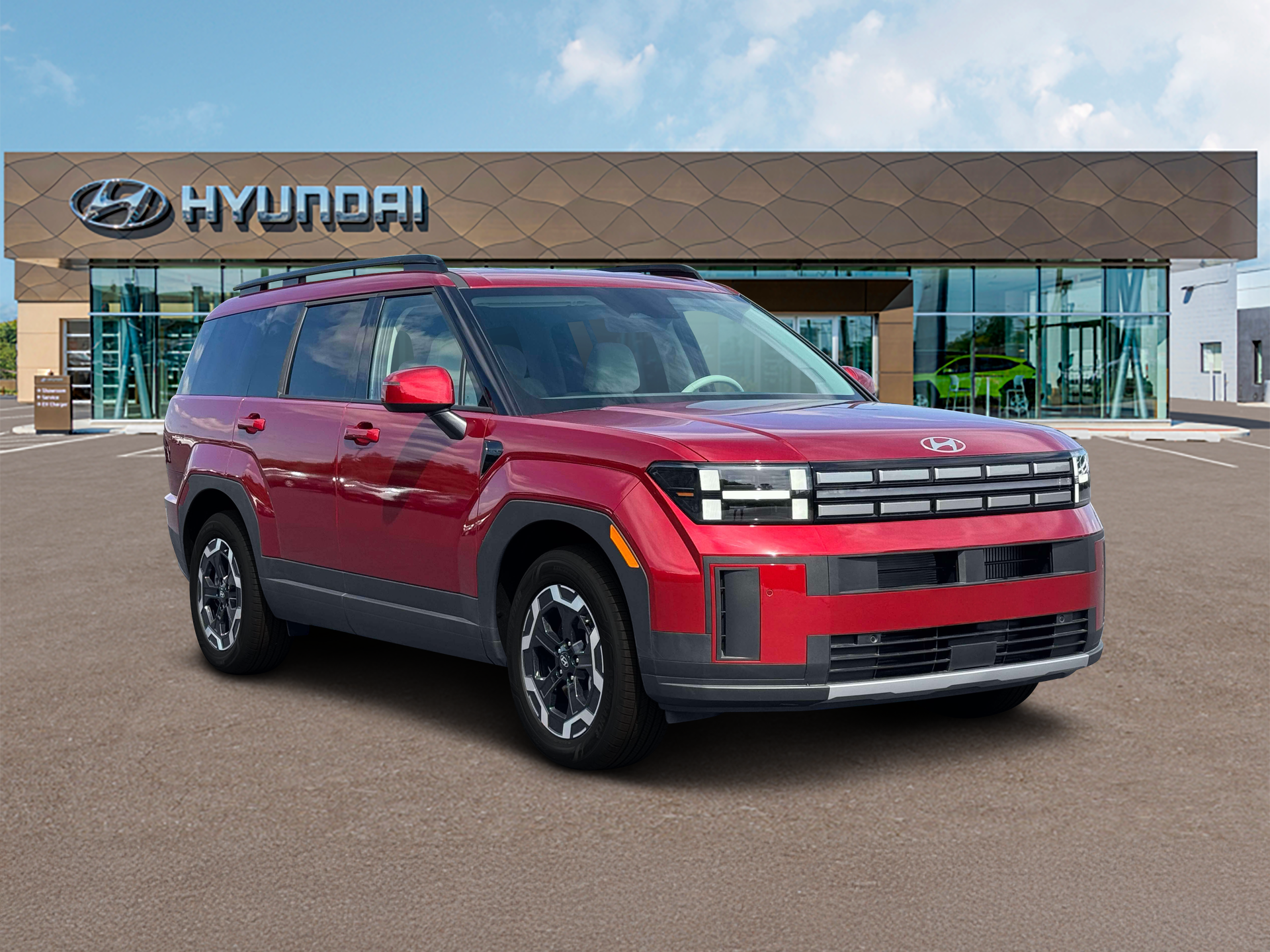 New 2027 Red Hyundai SEL AWD image 11