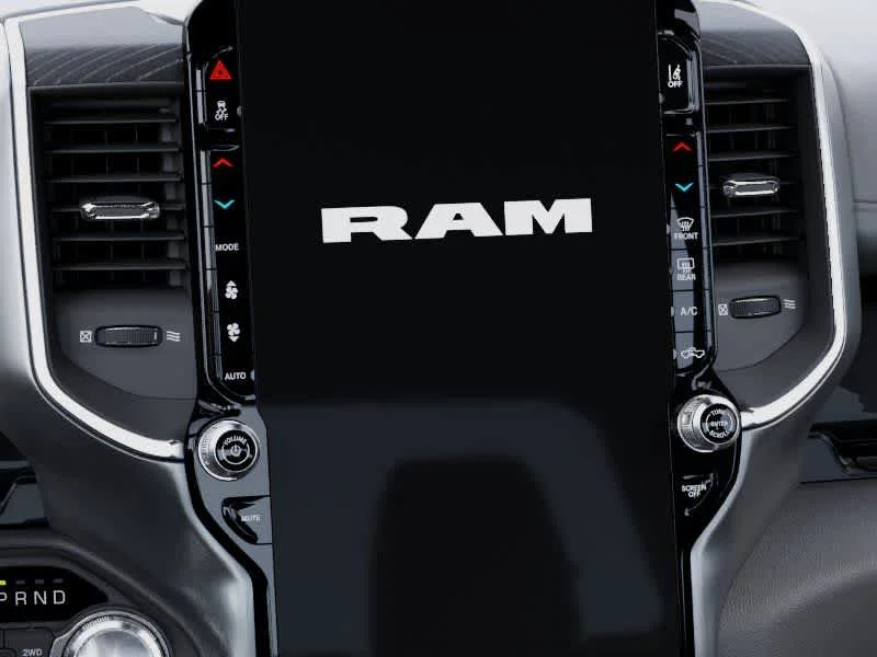 New 2026 Bright White Clear-Coat Exterior Paint RAM Laramie image 18
