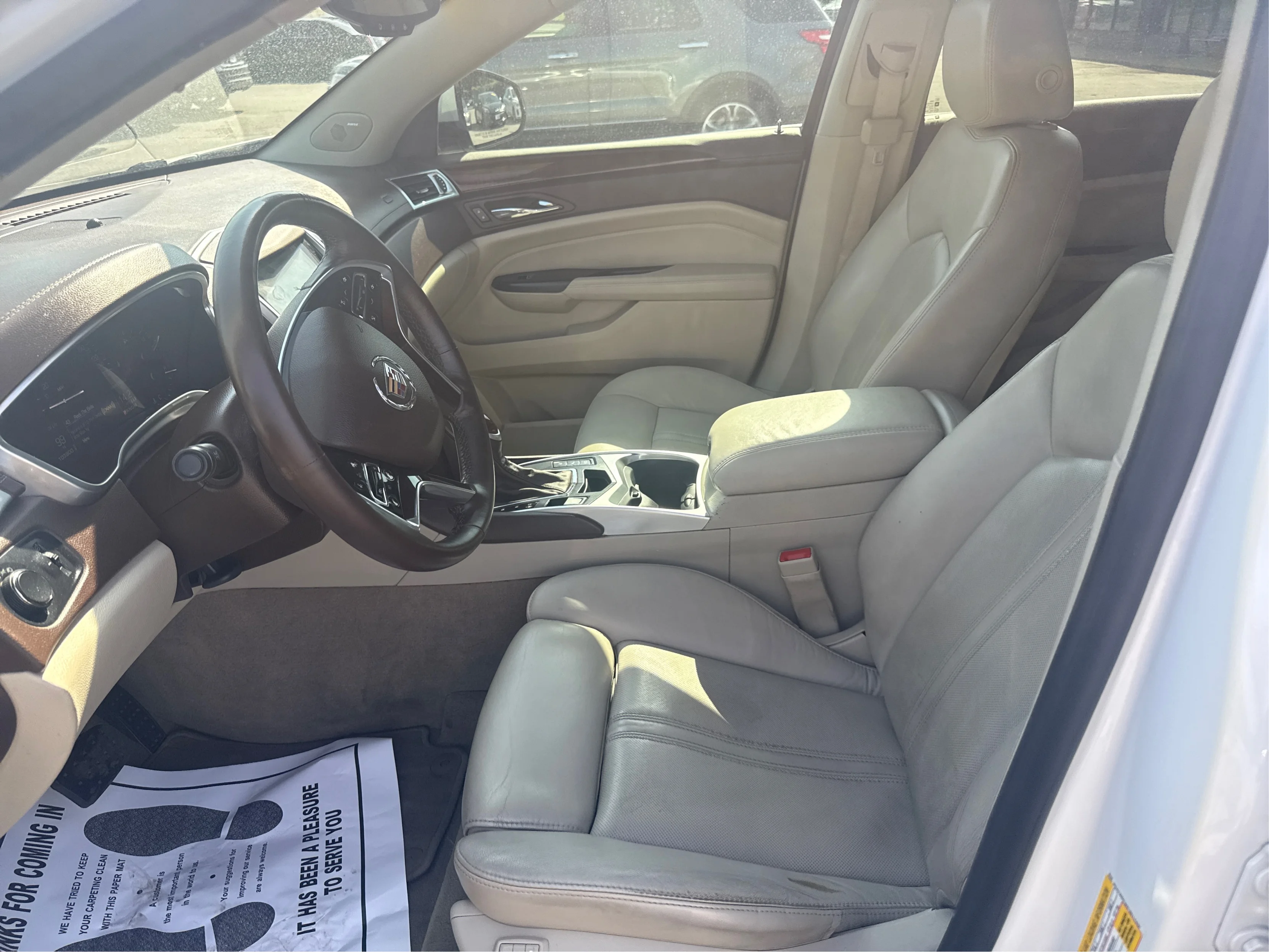 Used 2015 White Cadillac Luxury Collection image 9