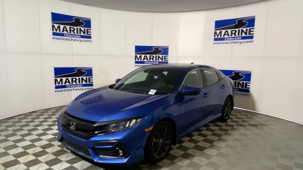 Used 2020 Blue Honda EX-L image 6