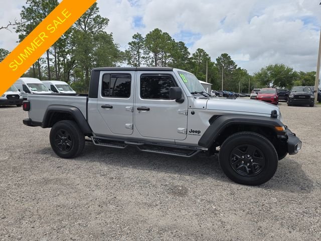 Used 2023 Silver Jeep Sport S image 2