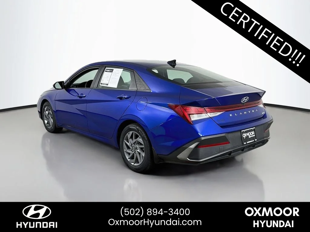 Certified Used 2025 Intense Blue Hyundai Blue image 5
