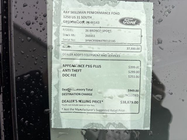 New 2026 Velocity Blue Metallic Ford Big Bend® image 34
