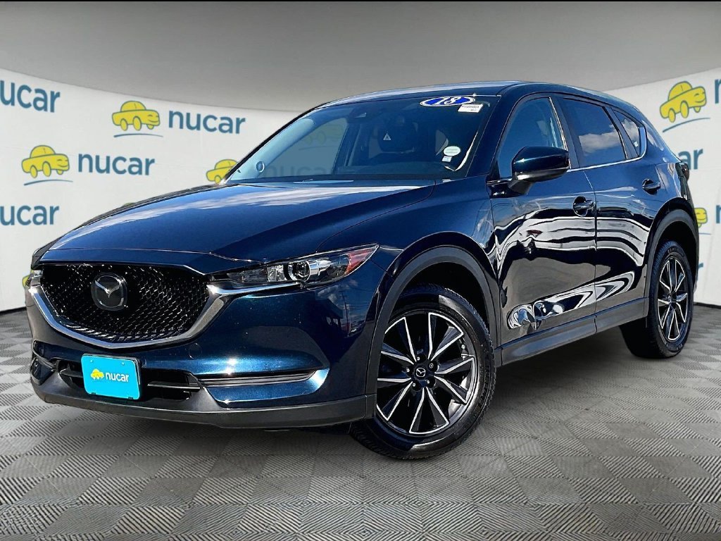 Used 2018 Blue Mazda Touring image 3
