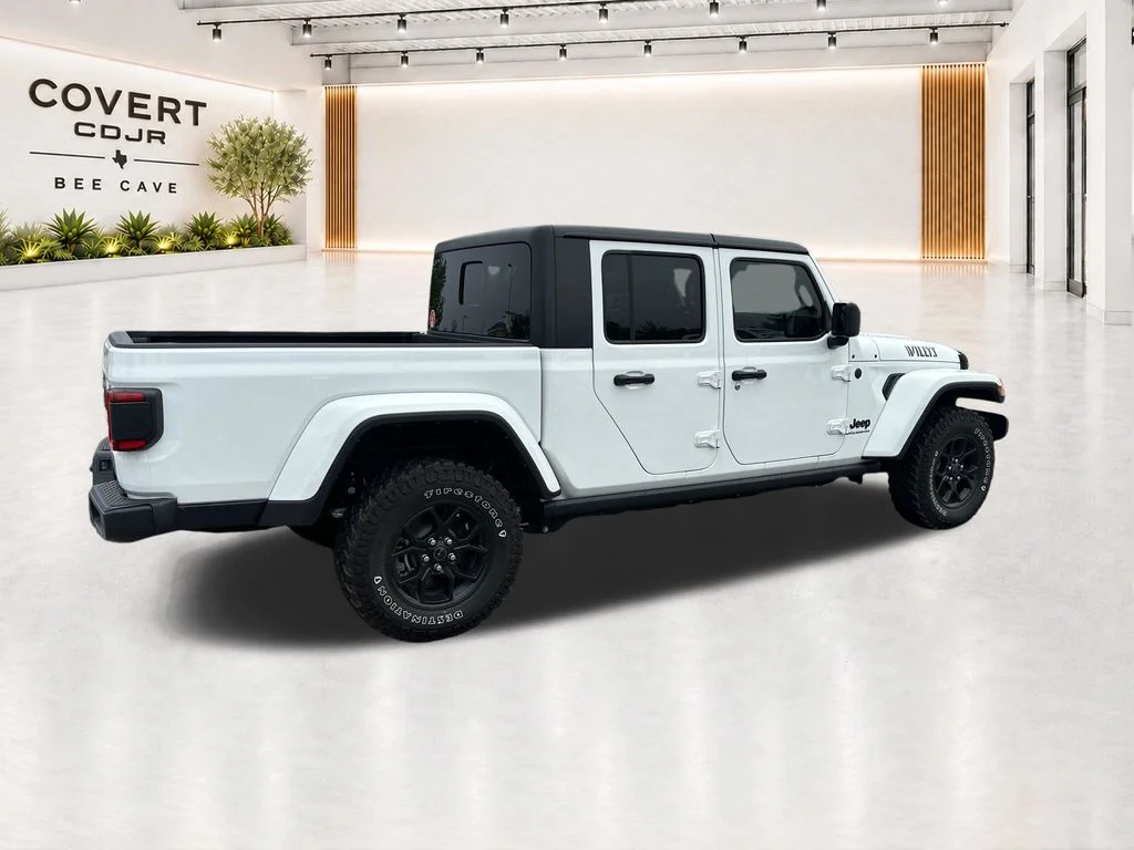 New 2025 Bright White Clear-Coat Exterior Paint Jeep Willys image 14