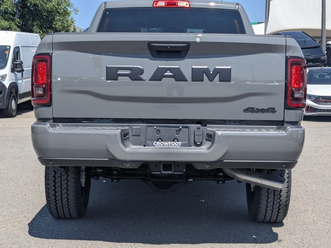 New 2026 Grey RAM Black Express - - 6.7L HO Diesel - 20 Black Wheels - 5th Wheel/Gooseneck Prep - Sport Hood & More! image 7