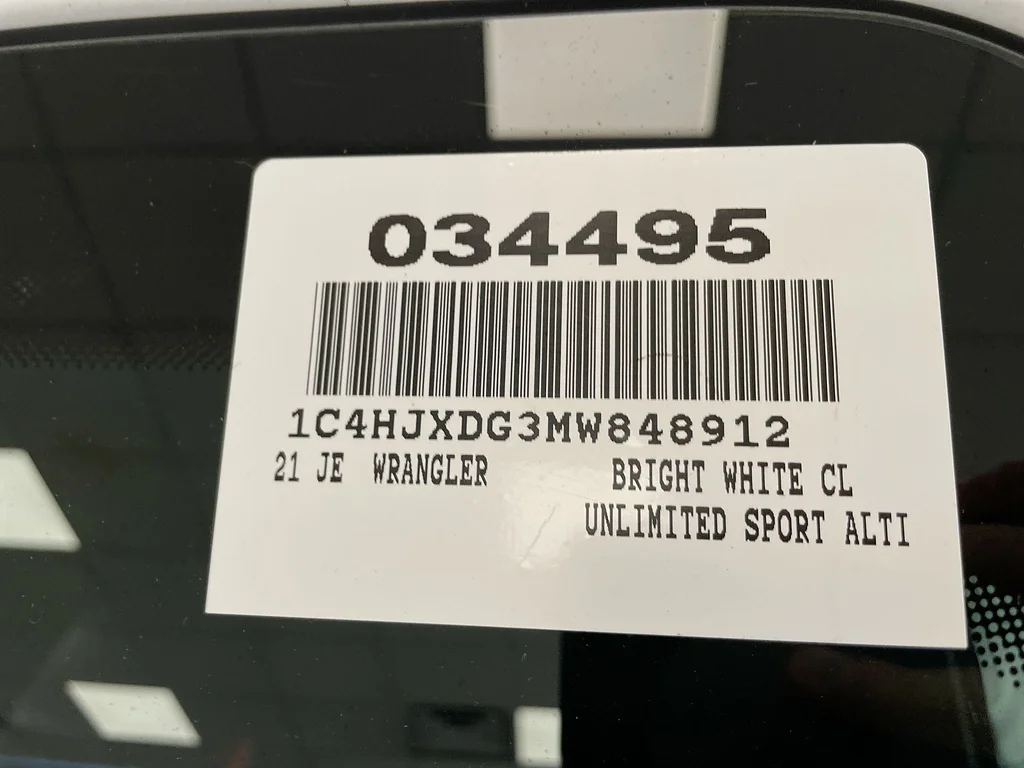Used 2021 Bright White Clear Coat Jeep Willys image 34