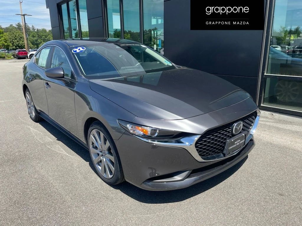 Used 2022 Machine Gray Mazda Select image 1