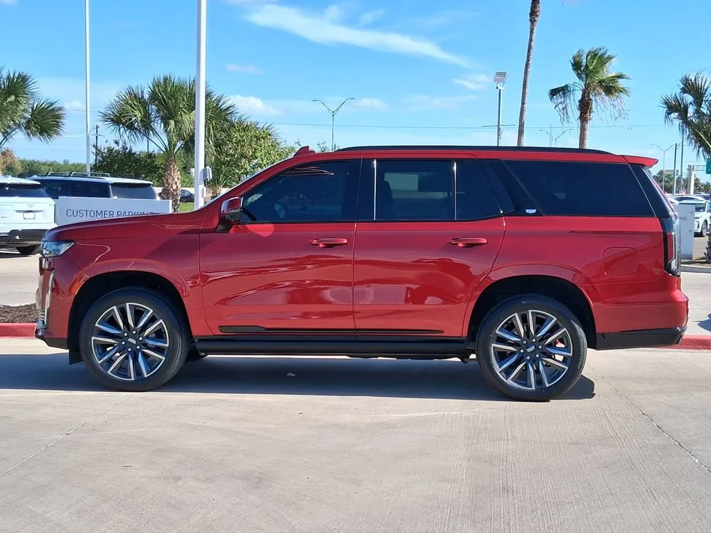 Used 2024 Radiant Red Tintcoat Cadillac Sport image 3