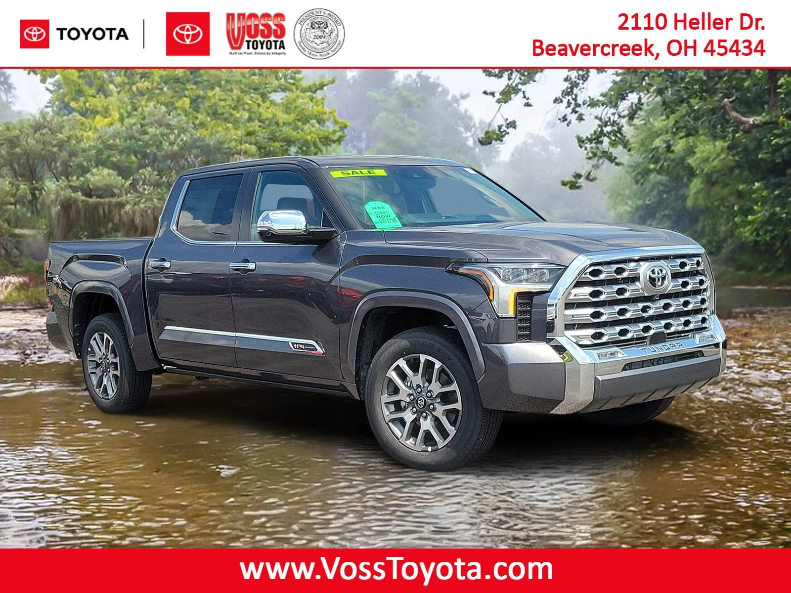 New 2026 Magnetic Gray Metallic Toyota 1794 Edition CrewMax 5.5