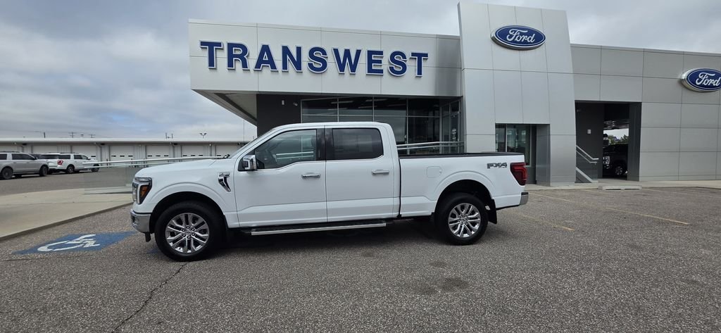 Used 2024 Oxford White Ford Lariat image 2