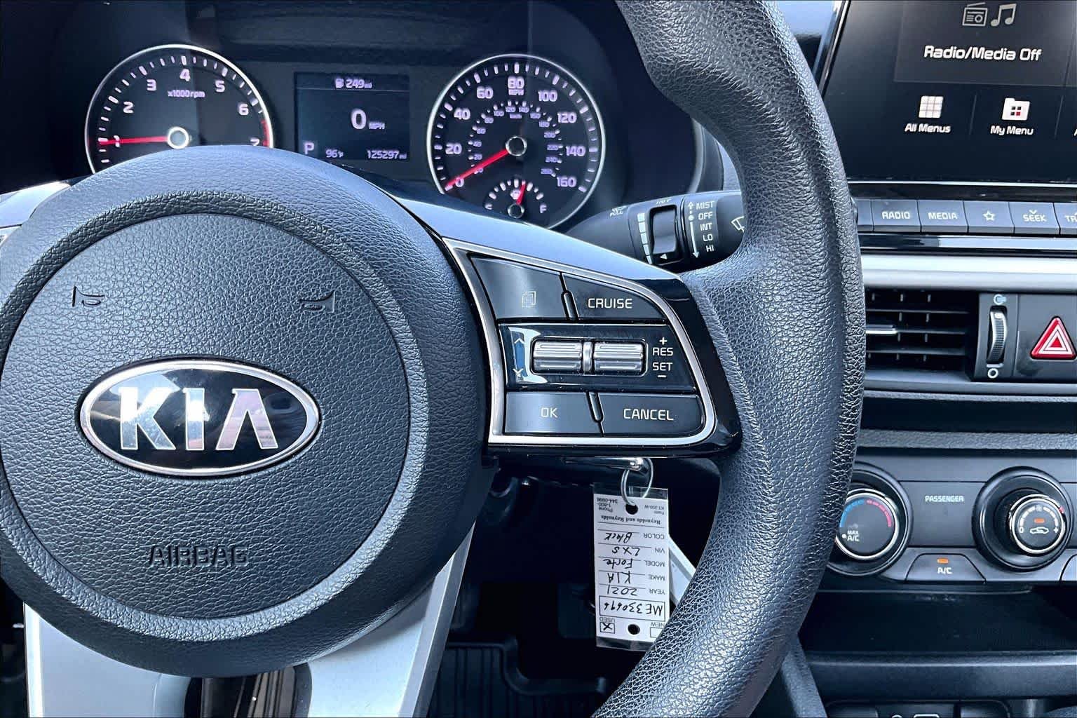 Used 2021 Aurora Black Kia LXS image 24