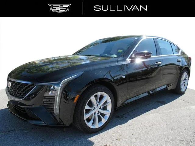 Used 2025 Black Cadillac Premium Luxury image 4