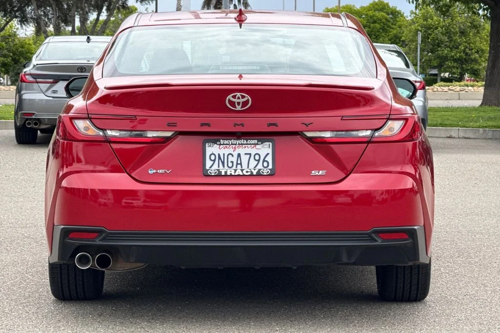 Used 2025 Red Toyota SE image 7