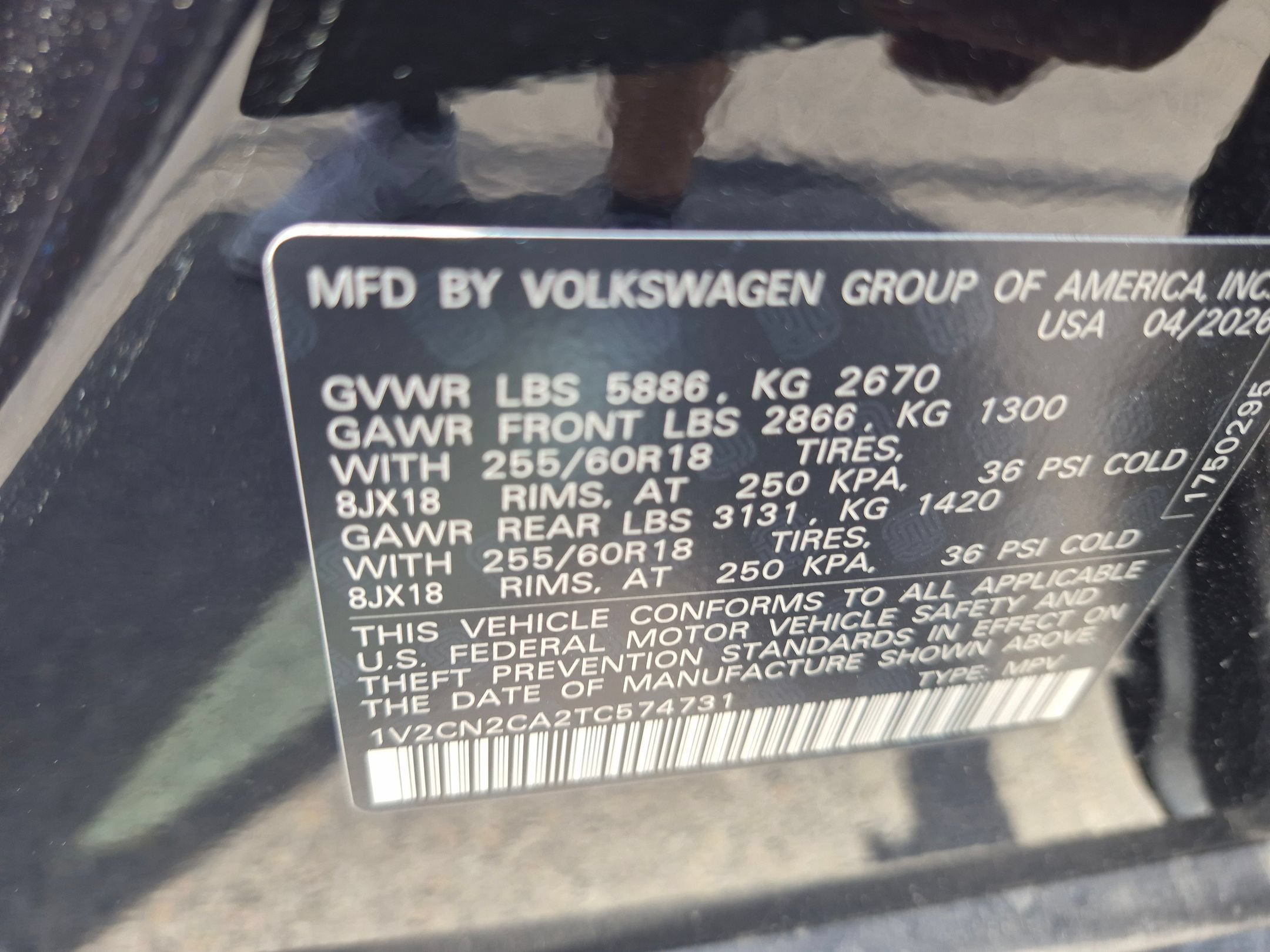 New 2026 Black Pearl Volkswagen 2.0T Peak Edition image 31