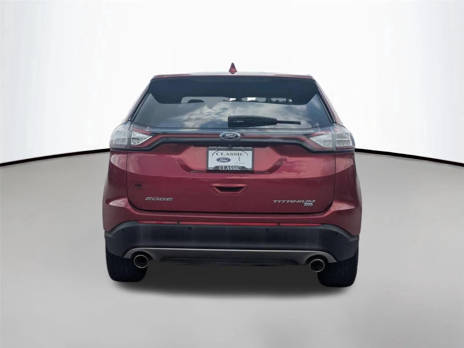 Used 2016 Ruby Red Metallic Tinted Clearcoat Ford Titanium image 6
