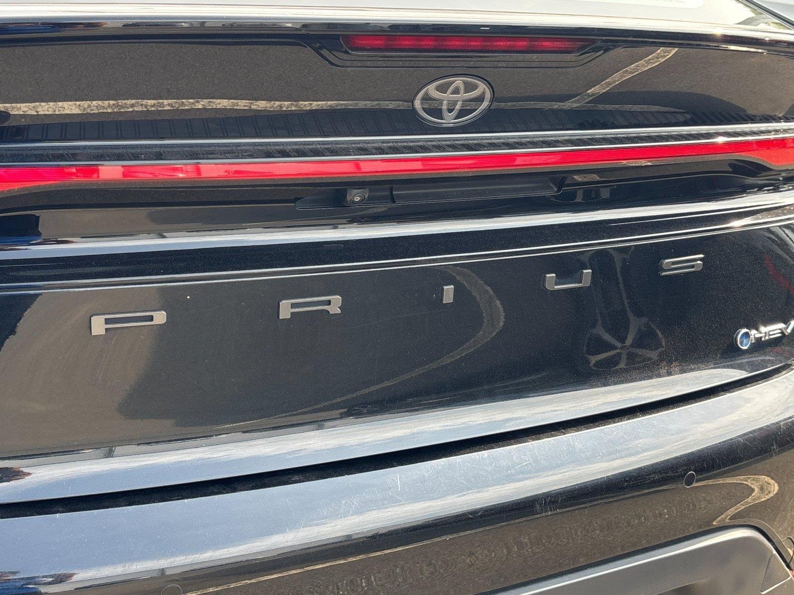 Used 2023 Midnight Black Metallic Toyota LE image 11