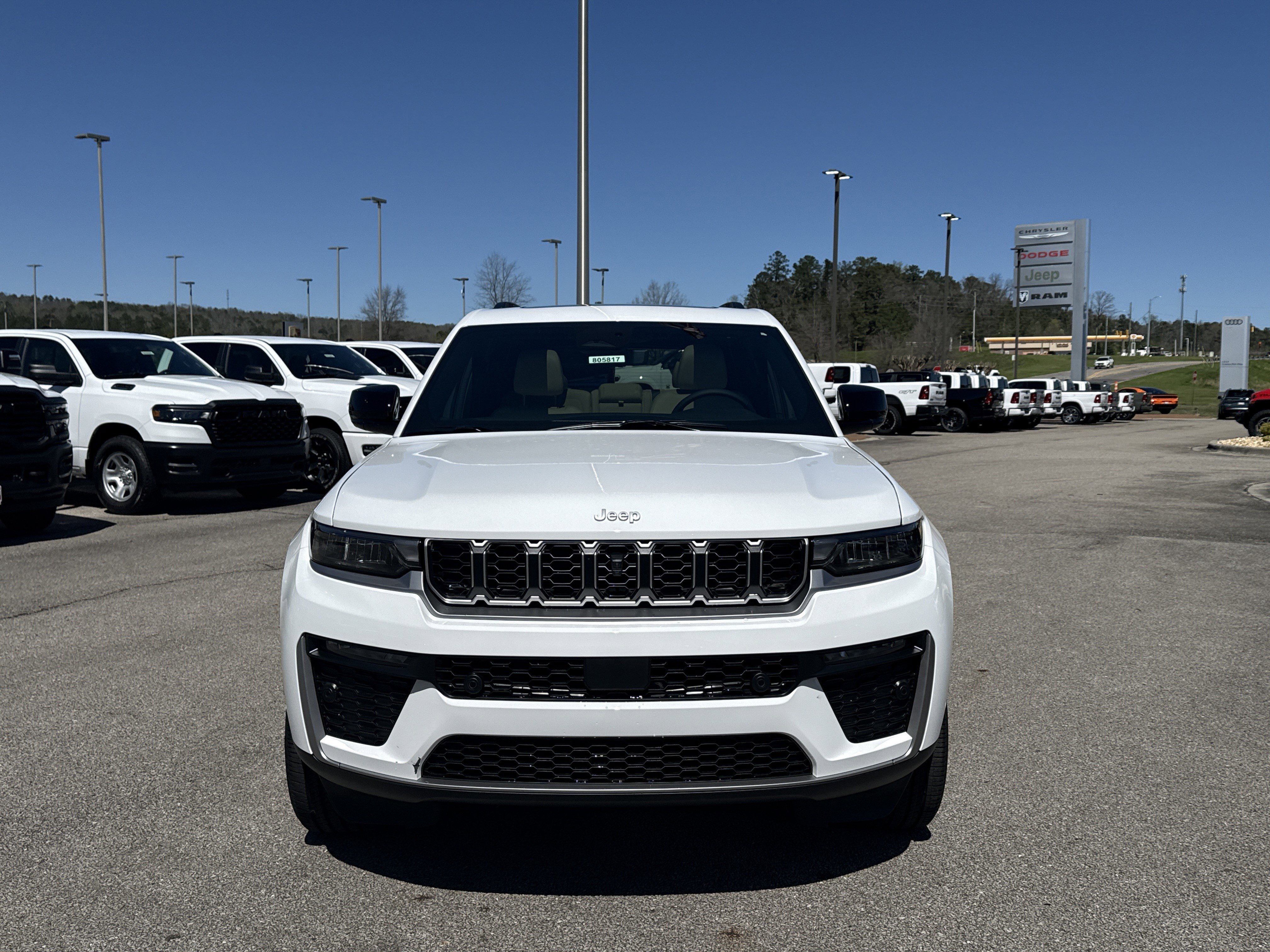New 2026 Bright White Clearcoat Jeep Limited image 2