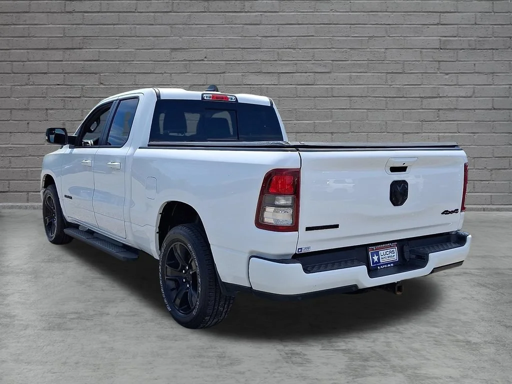 Used 2022 Bright White Clearcoat Ram Big Horn image 9