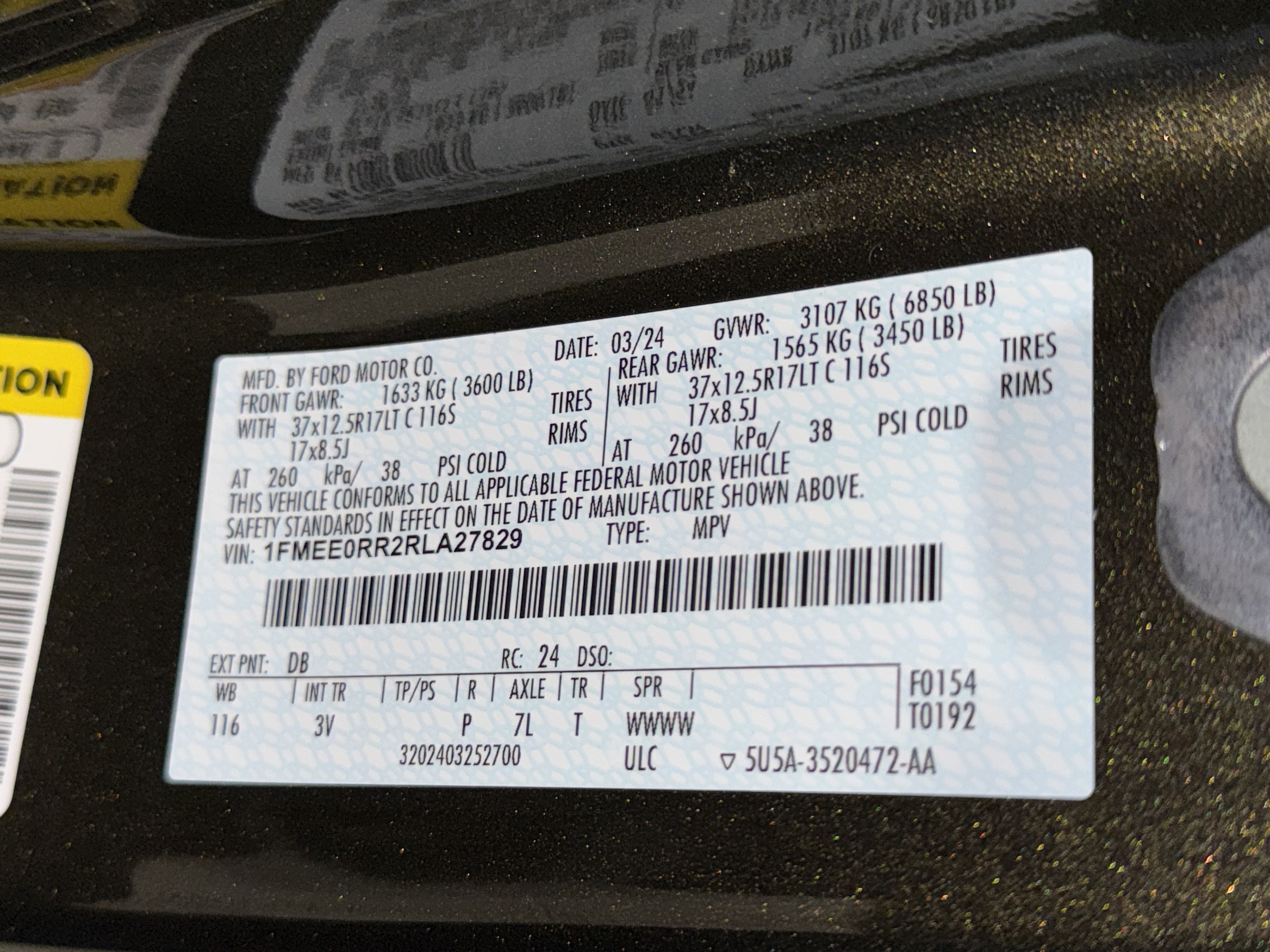 Used 2024 Shelter Green Metallic Ford Raptor image 39