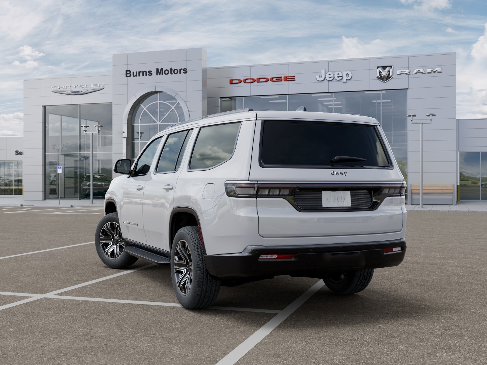 New 2026 Bright White Clear-Coat Exterior Paint Jeep 4x2 image 29