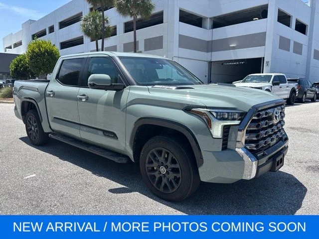 Certified Used 2024 Gray Toyota Platinum image 1
