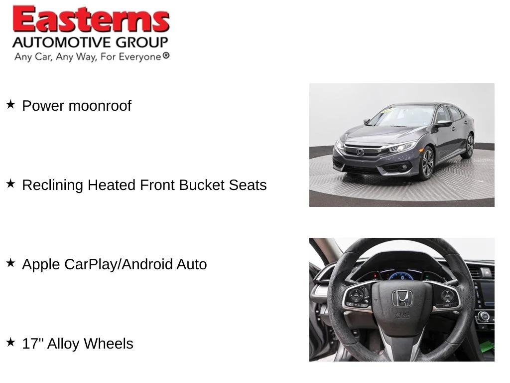 Used 2017 Gray Honda EX-T image 11