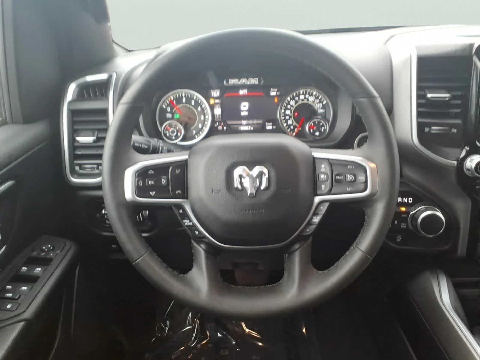 Used 2025 Flame Red Clearcoat Ram Big Horn image 18