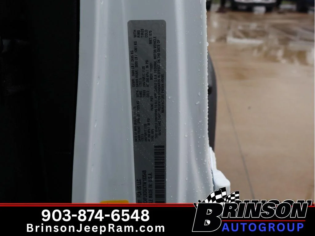 New 2026 Bright White Clearcoat Jeep Sport image 18