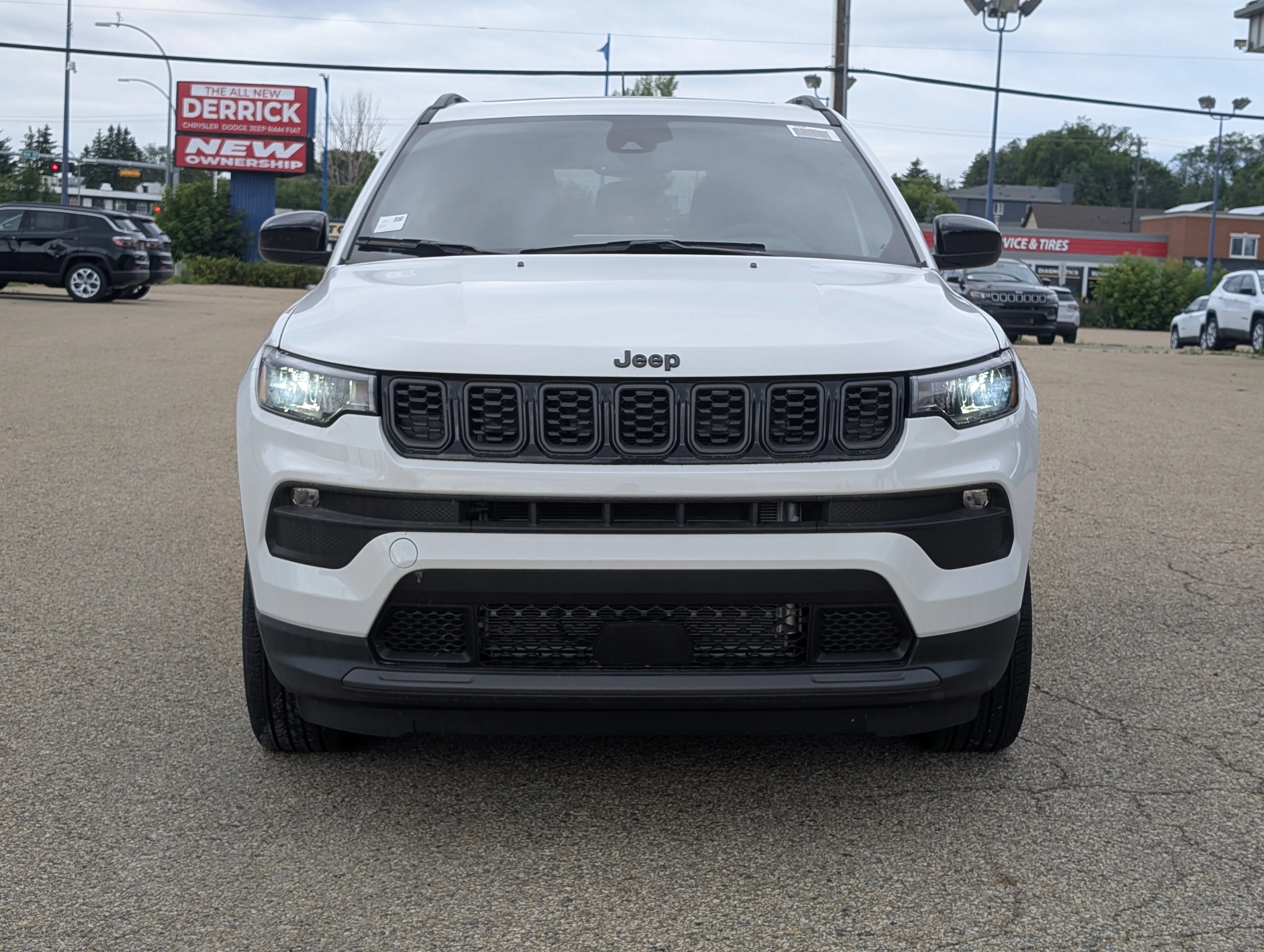 New 2026 Bright White Jeep North image 10
