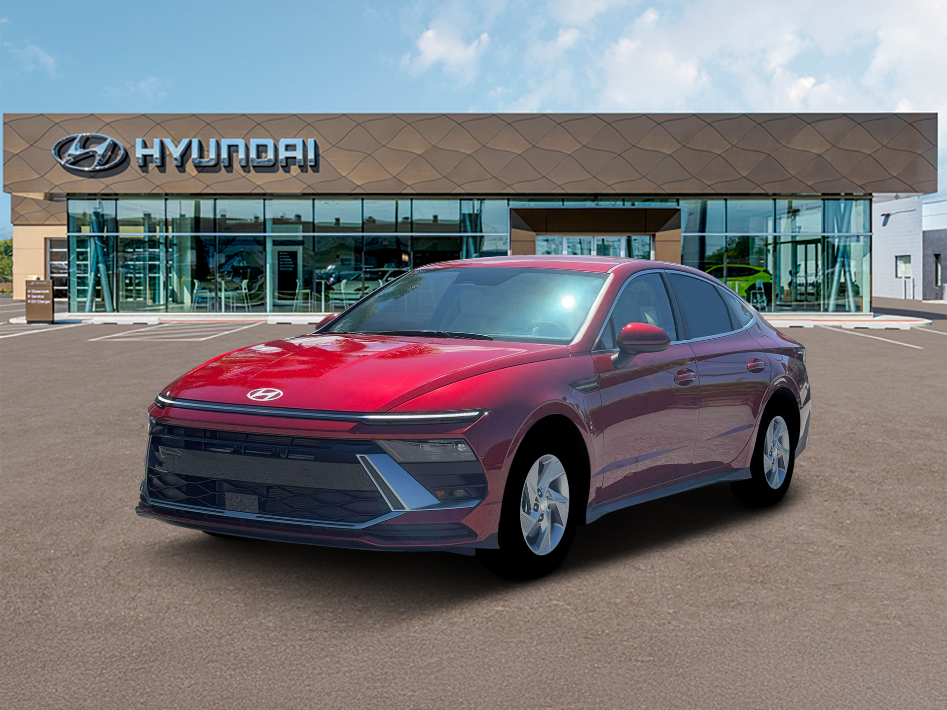 New 2026 Ultimate Red Hyundai SE image 1