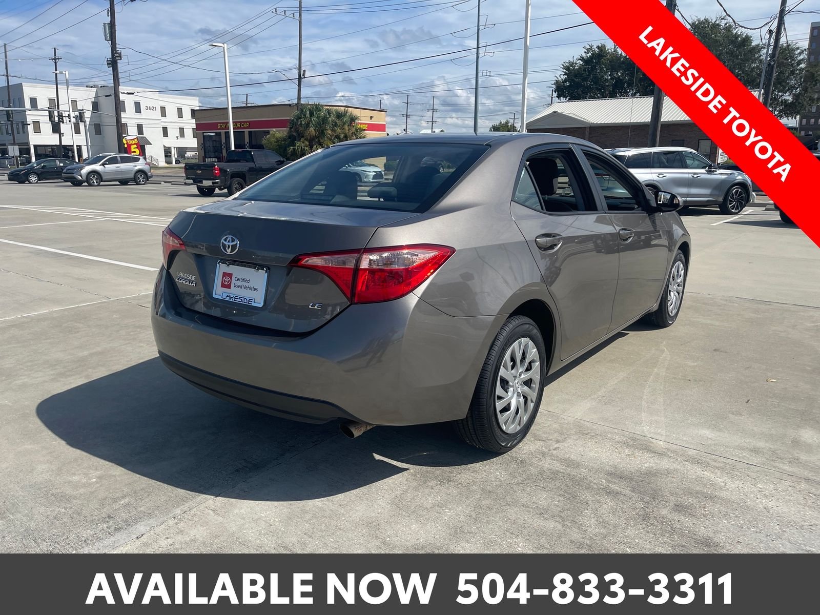 Certified Used 2018 Gray Toyota LE image 6