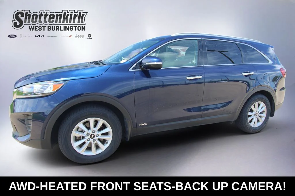 Used 2019 Blue Kia LX image 1