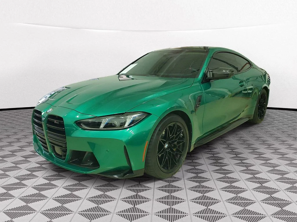 Used 2025 Green BMW Competition image 3