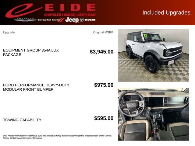 Used 2023 White Ford Wildtrak image 13