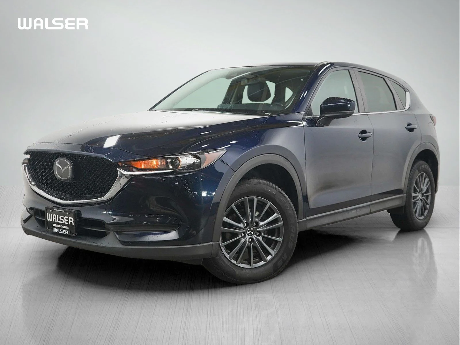 Used 2020 Deep Crystal Blue Mica Mazda Touring image 1