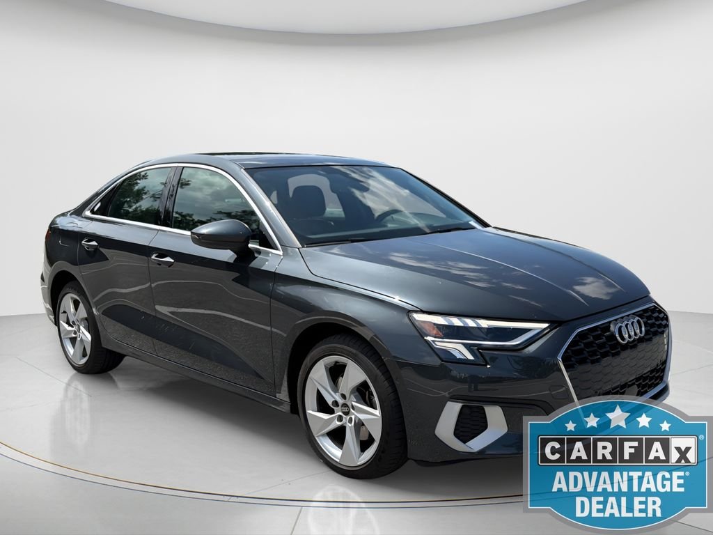 Used 2024 Gray Audi 40 Premium image 3