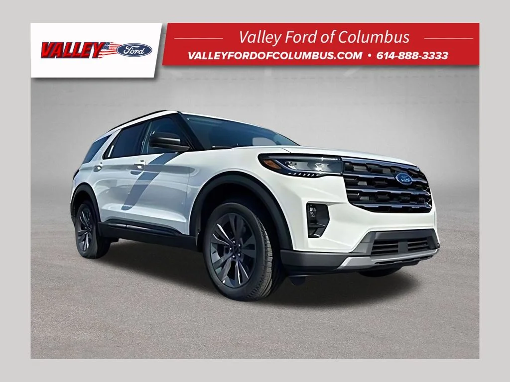 New 2026 Star White Metallic Tri-Coat Ford Active image 1