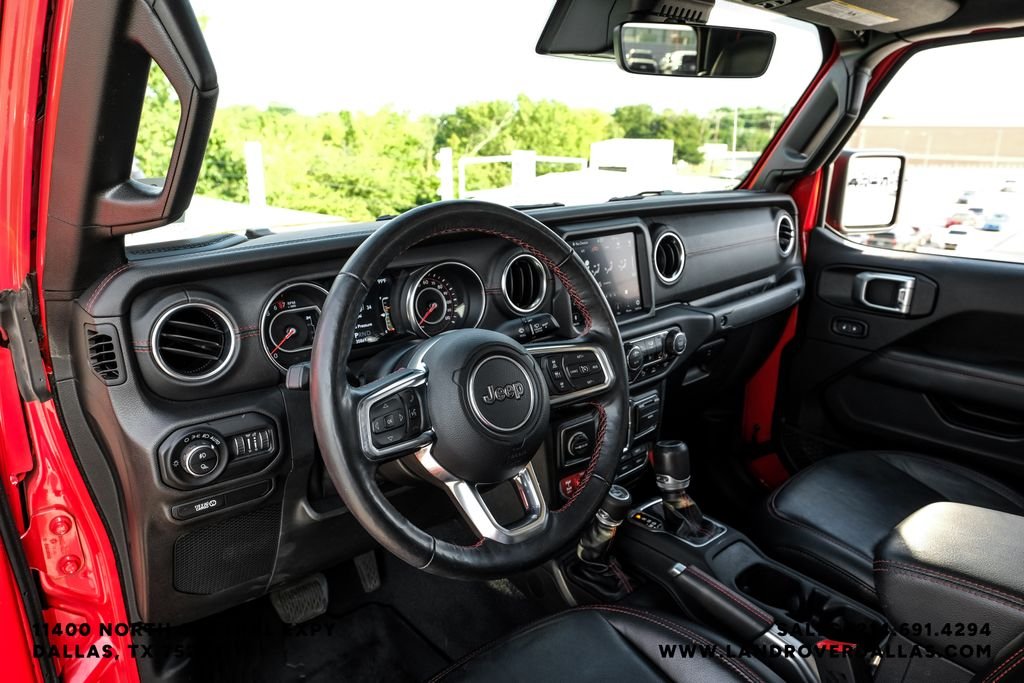 Used 2020 Red Clearcoat Jeep Rubicon image 2