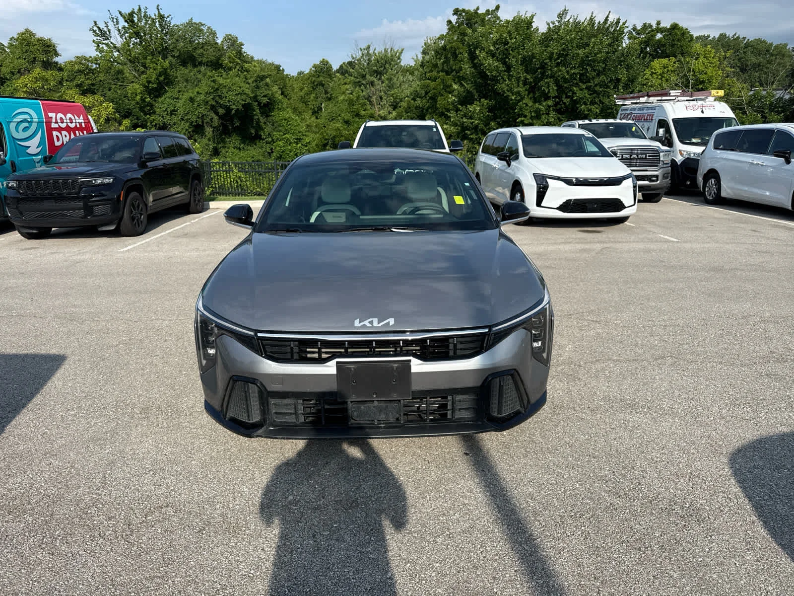 Used 2025 Steel Gray Kia GT-Line image 2