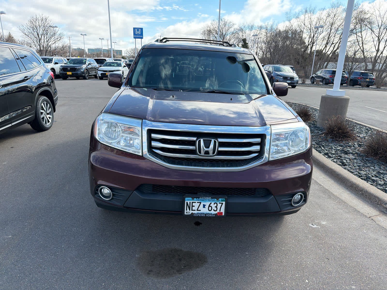 Used 2015 Honda Pilot Touring with VIN 5FNYF4H9XFB073527 for sale in Hopkins, MN