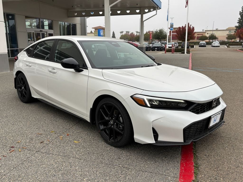 New 2026 Platinum White Pearl Honda Sport image 3