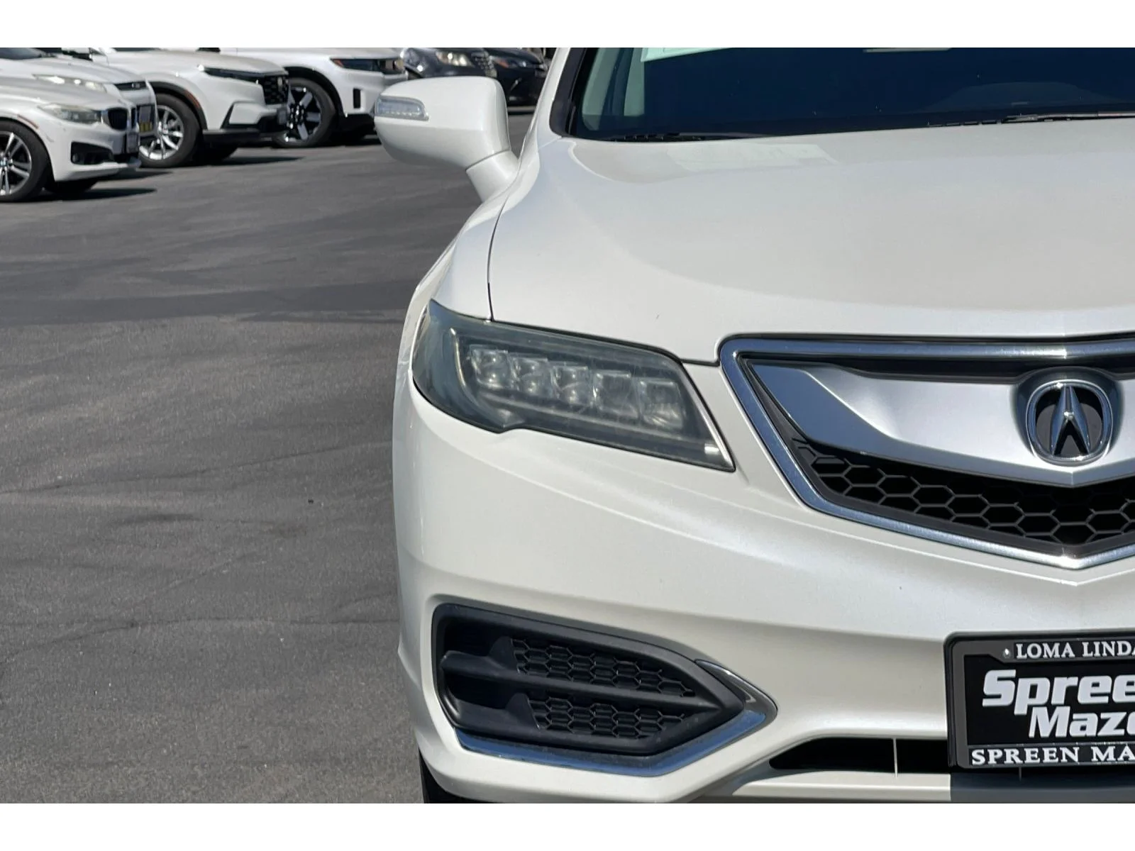 Used 2017 White Diamond Pearl Acura w/AcuraWatch Plus image 47