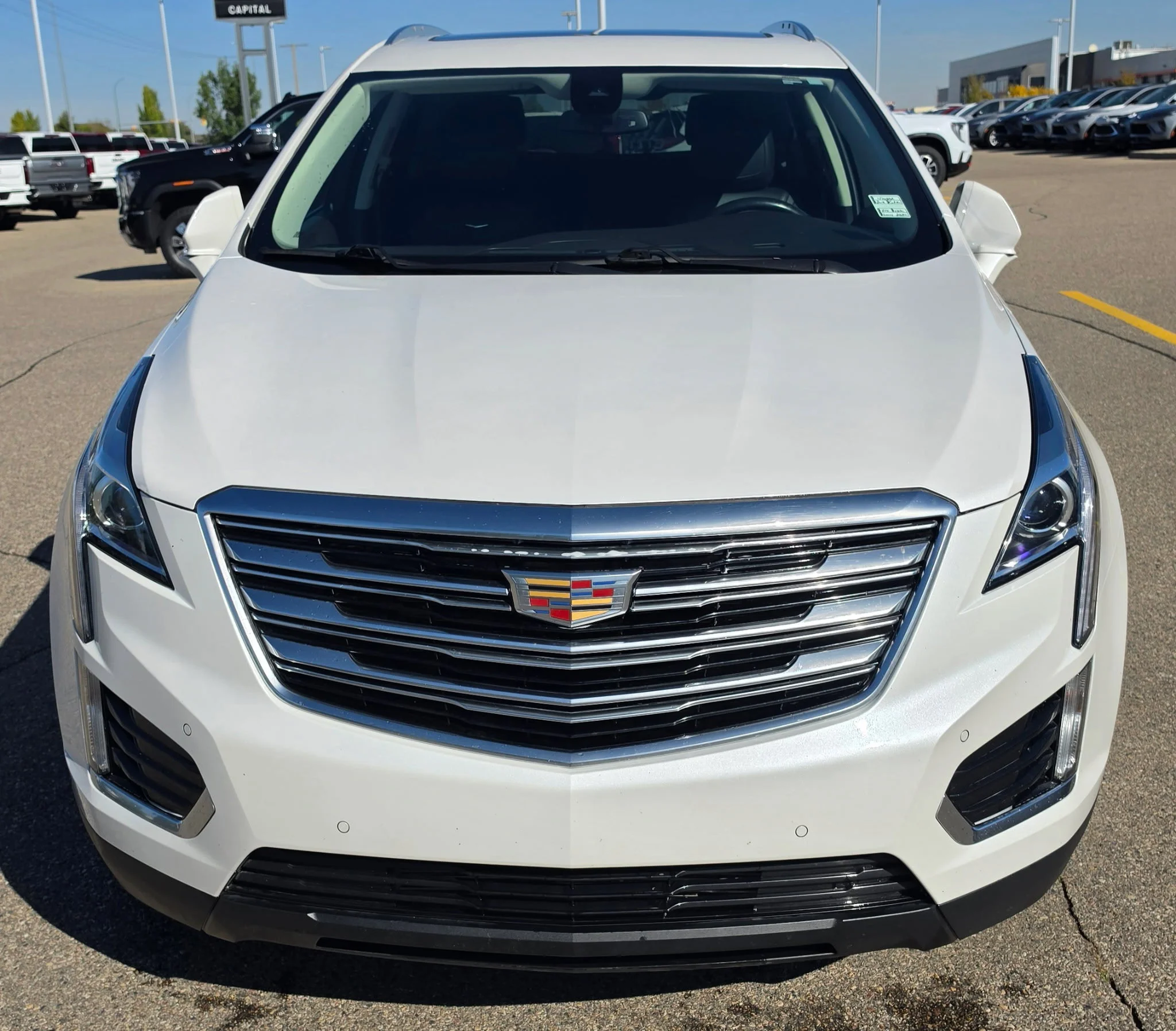 Used 2018 White Cadillac Luxury AWD image 8